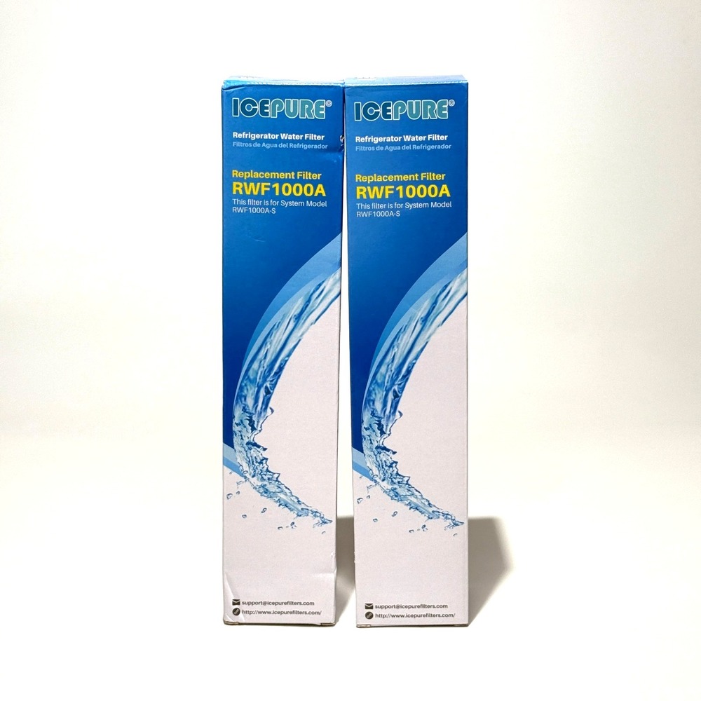 Lot of 2 IcePure Refrigerator Water Filters |‎ RWF1000A